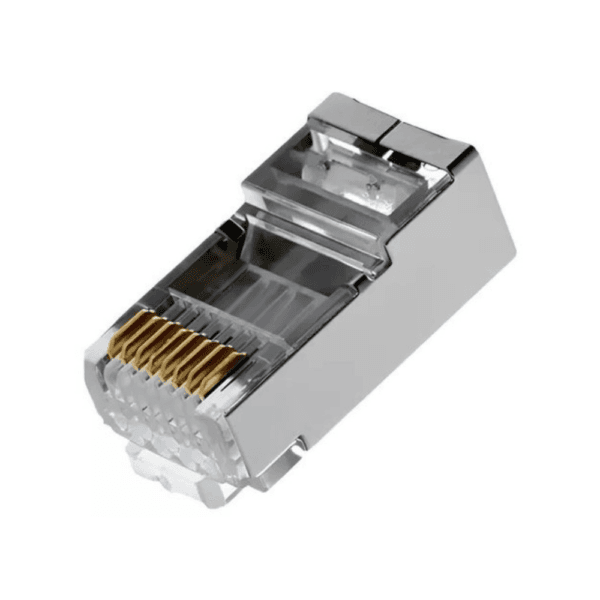 CONECTOR DE REDE CAT6 BLINDADO UNIDADE