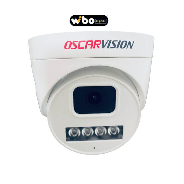 CÂMERA IP COLORVU 4MP + MIC OSCARVISION SAMRT H.255+ INTERIOR