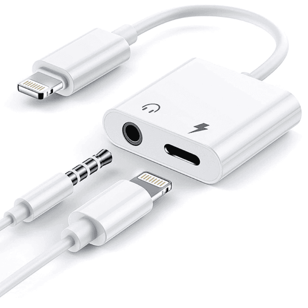 ADAPTADOR DE AUDIO PARA IPHONE-IPAD