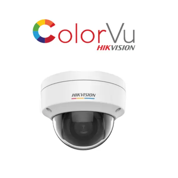 CÂMERA HIKVISION IP DOME 2,MP COLORVU 2.8MM