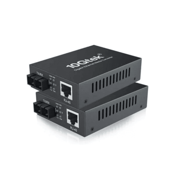 CONVERSOR DE FIBRA PARA RJ45 100/1000MBPS ATE 20KM
