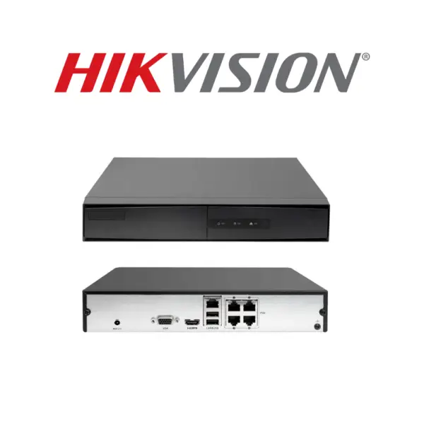NVR HIKVISION MINI 4 CANAIS POE