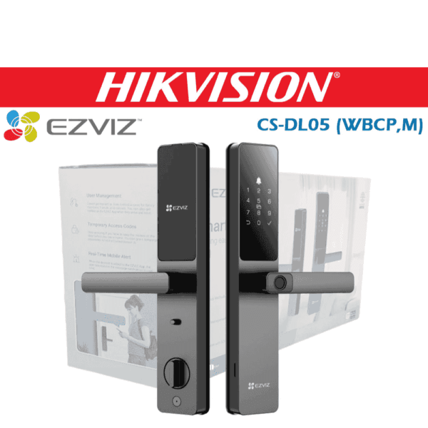 FECHADURA ELECTRICA EZVIZ - BLOQUEIO DE IMPRESSÃO DIGITAL INTELIGENTE CS-DL05