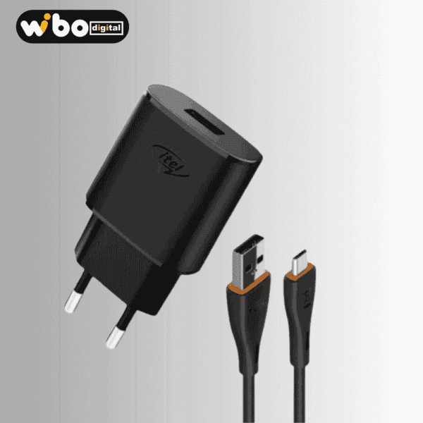 CARREGADOR RÁPIDO ITEL 5W COM CABO MICRO USB