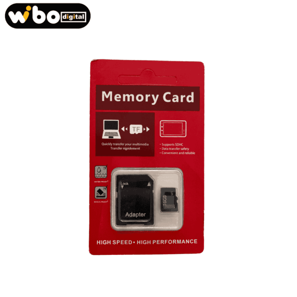 CARTÃO DE MEMORIA MICRO SD 16GB
