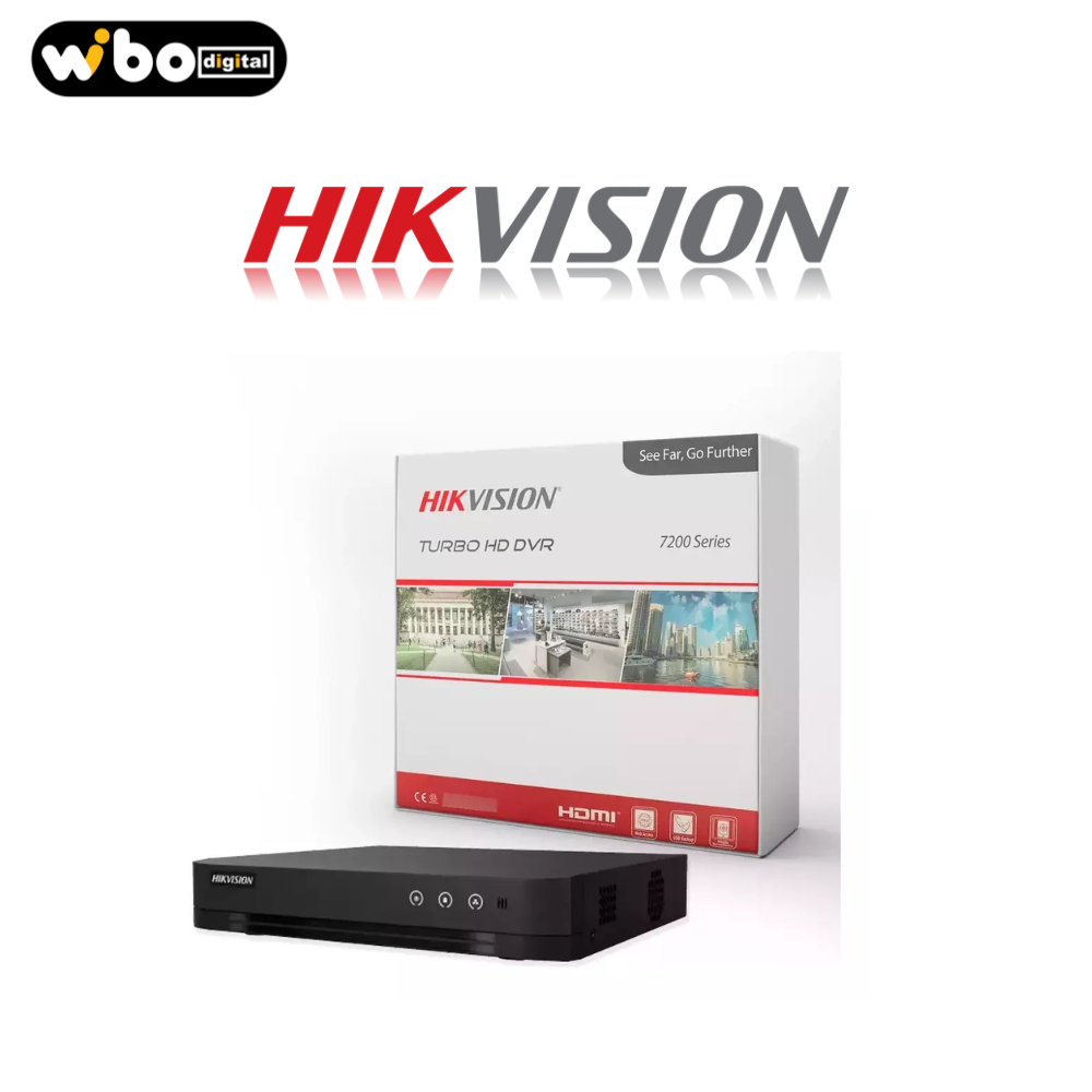 DVR HIKVISION 4 CANAIS TURBO HD 1080P DS-7204