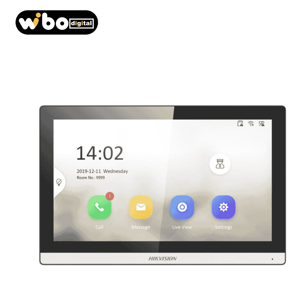 MONITOR PARA VIDEO PORTEIRO IP HIKVISION DS-KH6350-TE1