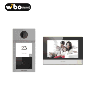 KIT VIDEO PORTEIRO HIKVISION IP DS-KIS614-P-DZ