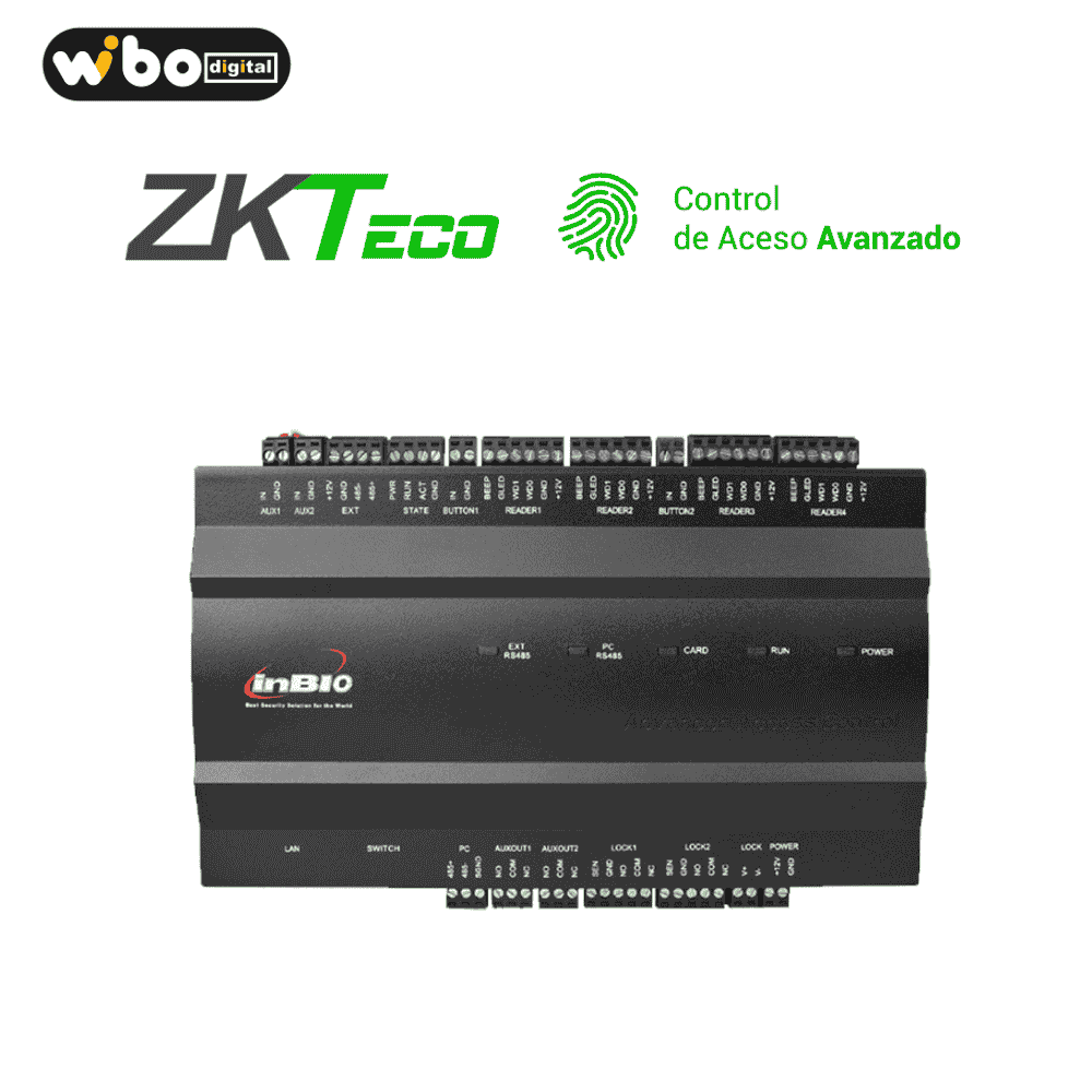 PAINEL DE ACCESS CONTROL ZK-TECO Inbio460-Pro-Plus